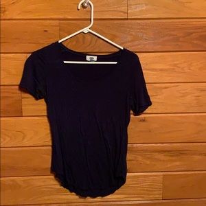 Navy blue top